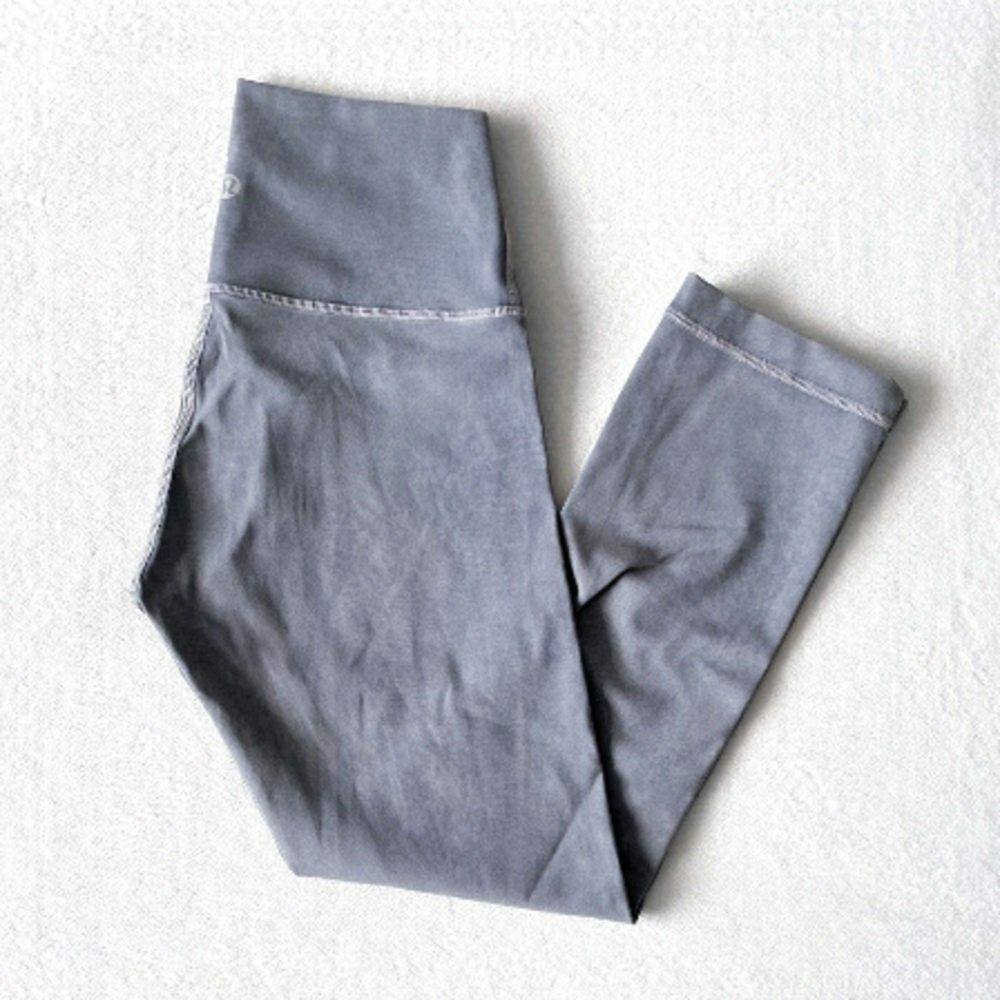 LULULEMON Wunder Under Crop (Hi-Rise) *21" Washed Luna